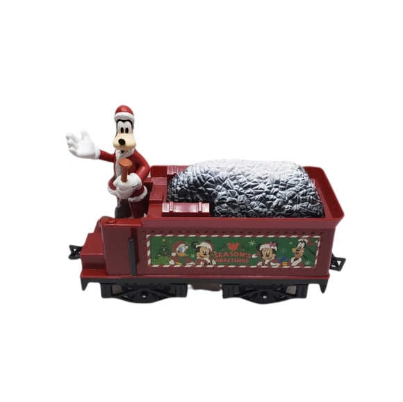 Disney Mickey Mouse Holiday Express #1 Goofy's Coal Car Collector Series Train - Picture 8 of 10